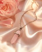 Rosenquarz-Kette – Kristall für Liebe, Harmonie & Selbstliebe